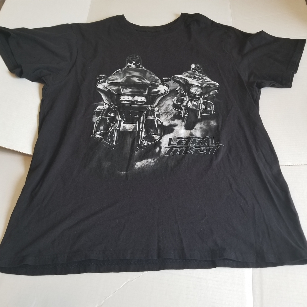 Leathal Threat Mens More Mileage Tee 3XL